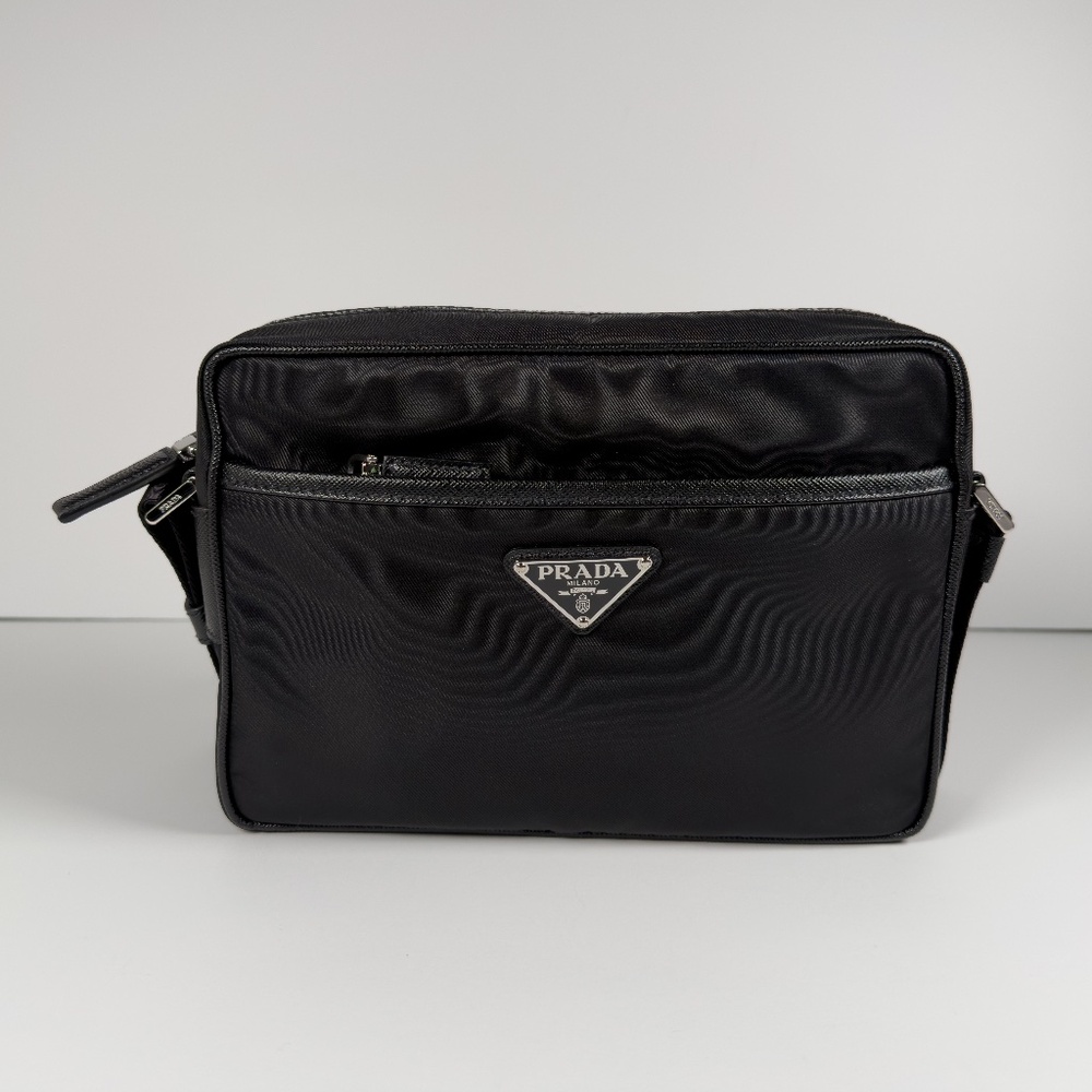 Prada Re-Nylon and Saffiano shoulder bag